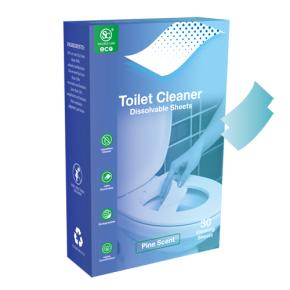 Toilet Cleaner Dissolvable Sheets 